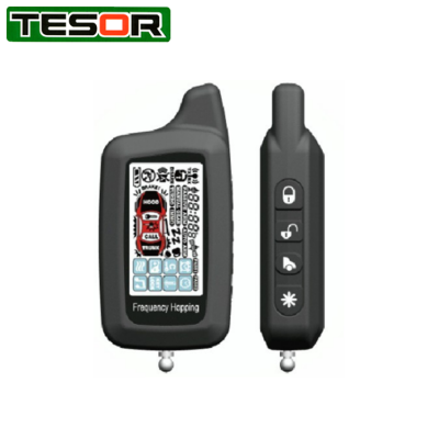 Two Way Car Security System Remote Starter with GPS