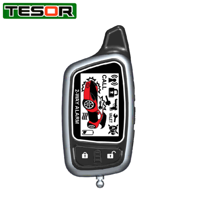 LCD Display 2-Way Remote Car Alarm